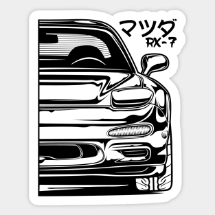 Mazda RX7 Sticker